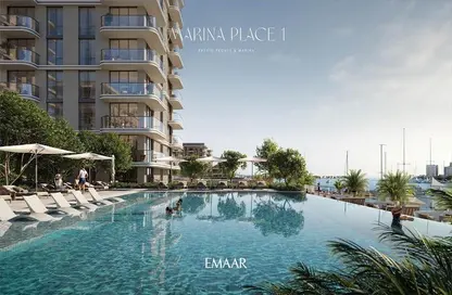 Apartment - 1 Bedroom - 1 Bathroom for sale in Marina Place - Mina Rashid - Dubai