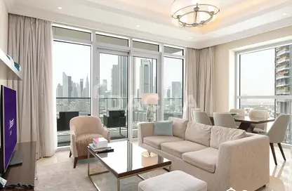 Hotel  and  Hotel Apartment - 2 Bedrooms - 3 Bathrooms for rent in The Address Residence Fountain Views 2 - The Address Residence Fountain Views - Downtown Dubai - Dubai