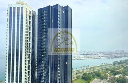 Apartment - 1 Bedroom - 2 Bathrooms for rent in Al Jowhara Tower - Corniche Road - Abu Dhabi