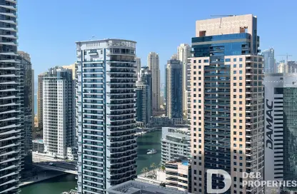 Apartment - 1 Bedroom - 1 Bathroom for rent in Escan Tower - Dubai Marina - Dubai