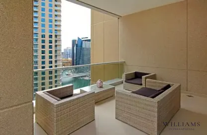 Apartment - 1 Bedroom - 2 Bathrooms for sale in Beauport Tower - Marina Promenade - Dubai Marina - Dubai