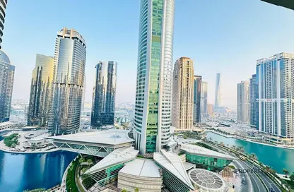 Apartment - 1 Bathroom for rent in Indigo Tower - JLT Cluster D - Jumeirah Lake Towers - Dubai