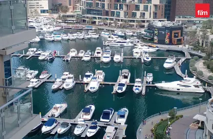 Apartment - 2 Bedrooms - 2 Bathrooms for rent in Al Habtoor Tower - Dubai Marina - Dubai