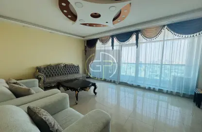 Apartment - 1 Bedroom - 2 Bathrooms for rent in Ajman Corniche Residences - Ajman Corniche Road - Ajman