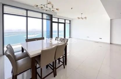 Apartment - 4 Bedrooms - 4 Bathrooms for rent in Beach Vista - EMAAR Beachfront - Dubai Harbour - Dubai