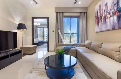 Apartment - 1 Bedroom - 2 Bathrooms for rent in Elite Downtown Residence - Downtown Dubai - Dubai