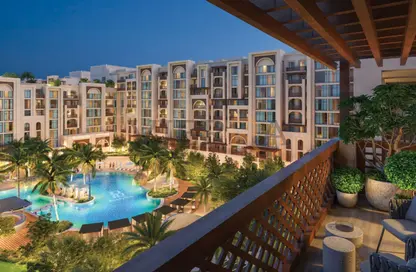 Apartment - 2 Bedrooms - 3 Bathrooms for sale in Bab Al Qasr Resort Residence - Masdar City - Abu Dhabi