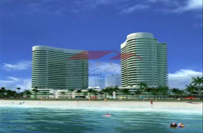 Apartment - 2 Bedrooms - 3 Bathrooms for rent in Beach Towers - Shams Abu Dhabi - Al Reem Island - Abu Dhabi