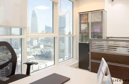 Business Centre - Studio - 2 Bathrooms for rent in Aspin Tower - Sheikh Zayed Road - Dubai