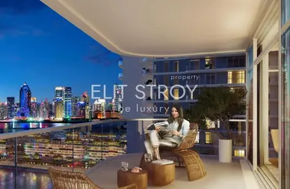 Apartment - 2 Bedrooms - 2 Bathrooms for sale in Seapoint - EMAAR Beachfront - Dubai Harbour - Dubai