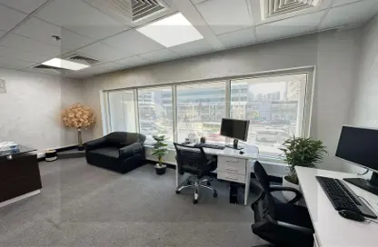 Business Centre - Studio - 1 Bathroom for rent in Al Rostamani Building - Port Saeed - Deira - Dubai