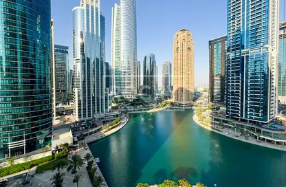 Apartment - 1 Bedroom - 2 Bathrooms for rent in Lake View Tower - JLT Cluster B - Jumeirah Lake Towers - Dubai