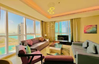 Apartment - 2 Bedrooms - 3 Bathrooms for rent in Al Jowhara Tower - Corniche Road - Abu Dhabi