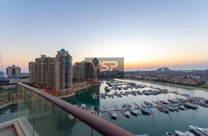 Apartment - 2 Bedrooms - 3 Bathrooms for sale in Aquamarine - Tiara Residences - Palm Jumeirah - Dubai