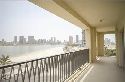 Apartment - 3 Bedrooms - 4 Bathrooms for rent in Cyan Beach Residence - Maryam Beach Residence - Maryam Island - Sharjah