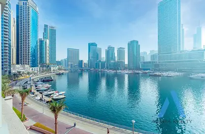 Apartment - 2 Bedrooms - 3 Bathrooms for rent in Delphine Tower - Marina Promenade - Dubai Marina - Dubai