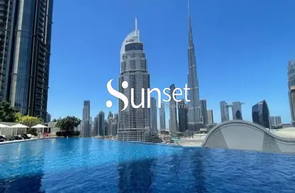 Apartment - 2 Bedrooms - 3 Bathrooms for rent in The Address Residence Fountain Views 2 - The Address Residence Fountain Views - Downtown Dubai - Dubai