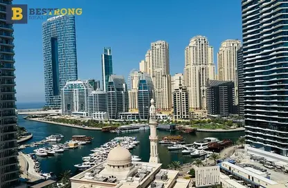 Apartment - 2 Bedrooms - 3 Bathrooms for rent in Opal Tower Marina - Dubai Marina - Dubai