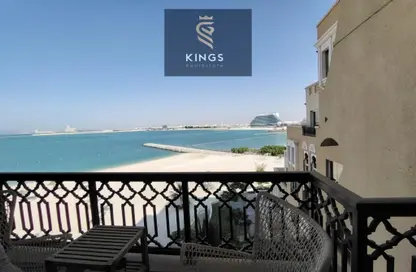 Apartment - 1 Bathroom for rent in Fayrouz - Bab Al Bahar - Al Marjan Island - Ras Al Khaimah