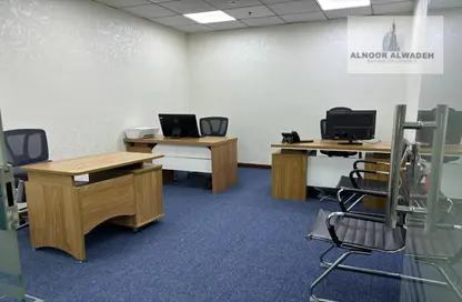 Office Space - Studio - 4 Bathrooms for rent in The Prime Tower - Business Bay - Dubai