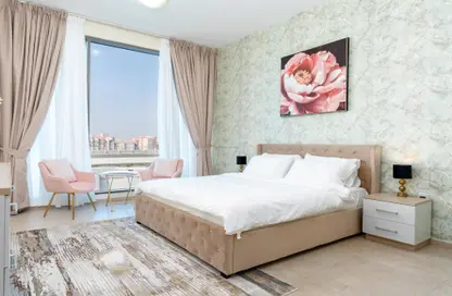 صورة لـ غرفة- غرفة النوم شقة - غرفة نوم - 2 حمامات للايجار في 1 افينيو ريزدنس - افينيو ريزدنس - الفرجان - دبي ، صورة رقم 1
