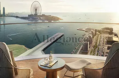 Apartment - 1 Bedroom - 1 Bathroom for sale in Bayview - EMAAR Beachfront - Dubai Harbour - Dubai