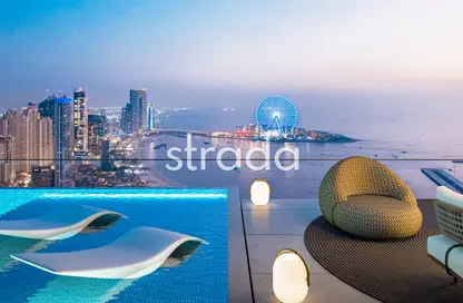 Apartment - 3 Bedrooms - 3 Bathrooms for sale in W Residences Dubai Harbour - Dubai Harbour - Dubai