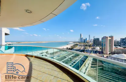 Apartment - 3 Bedrooms - 5 Bathrooms for rent in Bel Ghailam Tower - Corniche Road - Abu Dhabi