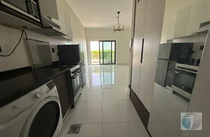 Apartment - 1 Bathroom for rent in Wavez Residence - Liwan - Dubai Land - Dubai