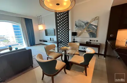 Apartment - 1 Bedroom - 2 Bathrooms for rent in Fairmont Marina Residences - The Marina - Abu Dhabi