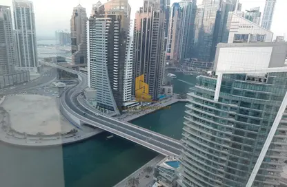 Apartment - 1 Bedroom - 1 Bathroom for rent in Time Place Tower - Dubai Marina - Dubai