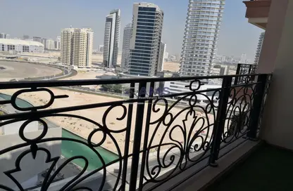 Apartment - 1 Bedroom - 2 Bathrooms for rent in Venetian - Canal Residence - Dubai Sports City - Dubai