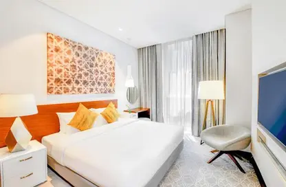 صورة لـ غرفة- غرفة النوم النزل و الشقق الفندقية - غرفة نوم - 1 حمام للايجار في المنطقة الحرة بمطار دبي (DAFZA) - دبي ، صورة رقم 1