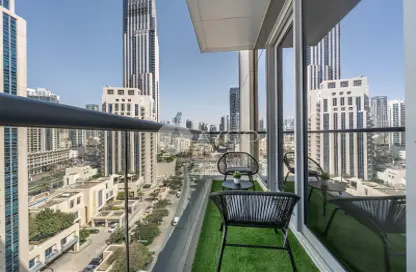 Apartment - 2 Bedrooms - 3 Bathrooms for sale in Bahwan Tower Downtown - Downtown Dubai - Dubai