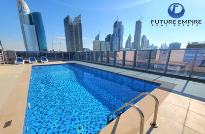 Apartment - 2 Bedrooms - 3 Bathrooms for rent in DuWest Residence - Jumeirah Garden City - Al Satwa - Dubai