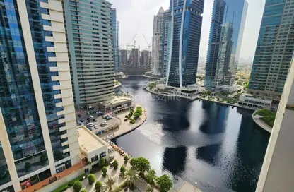 Apartment - 1 Bedroom - 2 Bathrooms for rent in Green Lakes Towers - JLT Cluster S - Jumeirah Lake Towers - Dubai