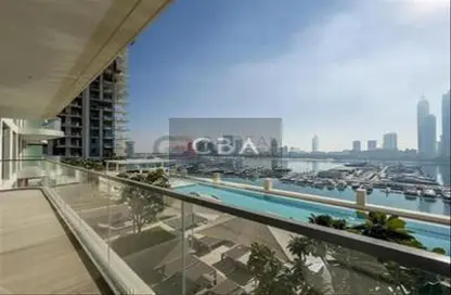 Apartment - 3 Bedrooms - 3 Bathrooms for sale in Marina Vista - EMAAR Beachfront - Dubai Harbour - Dubai