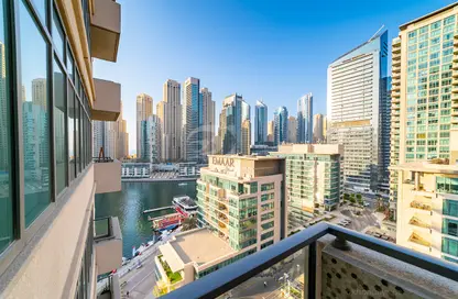 Balcony image for: Apartment - 1 Bedroom - 1 Bathroom for rent in Al Majara 2 - Al Majara - Dubai Marina - Dubai, Image 1