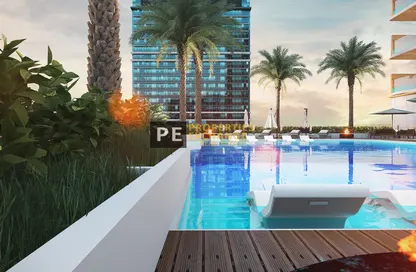 Apartment - 1 Bathroom for sale in Sky Livings By Peace Homes - Jumeirah Village Circle - Dubai