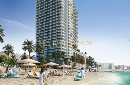 Apartment - 1 Bedroom - 1 Bathroom for sale in Palace Beach Residence - EMAAR Beachfront - Dubai Harbour - Dubai