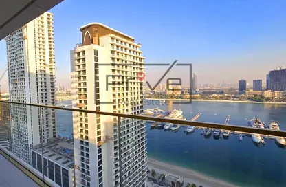 Apartment - 2 Bedrooms - 3 Bathrooms for sale in Grand Bleu Tower 1 - EMAAR Beachfront - Dubai Harbour - Dubai