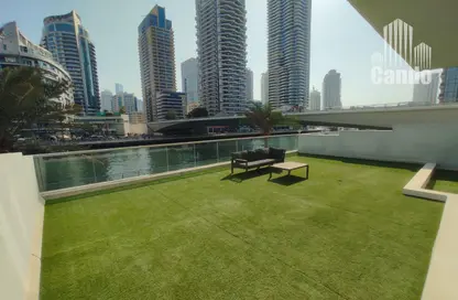 Villa - 3 Bedrooms - 4 Bathrooms for rent in Marina Wharf 2 - Marina Wharf - Dubai Marina - Dubai