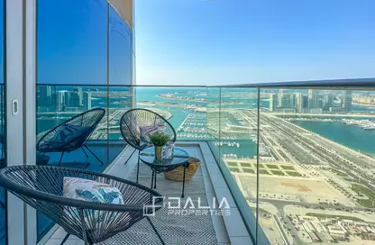 Apartment - 1 Bedroom - 2 Bathrooms for rent in Damac Heights - Dubai Marina - Dubai