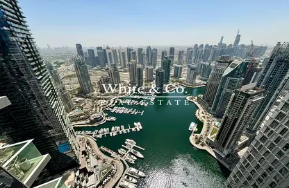 Apartment - 3 Bedrooms - 4 Bathrooms for rent in Damac Heights - Dubai Marina - Dubai