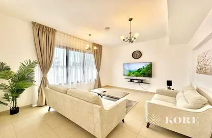 Townhouse - 3 Bedrooms - 4 Bathrooms for rent in Noor Townhouses - Town Square - Dubai