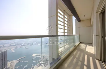 Apartment - 3 Bedrooms - 4 Bathrooms for rent in Marina Blue Tower - Marina Square - Al Reem Island - Abu Dhabi