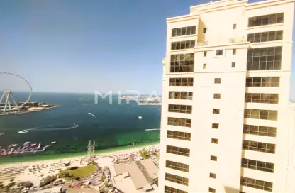 Apartment - 4 Bedrooms - 6 Bathrooms for rent in Rimal 3 - Rimal - Jumeirah Beach Residence - Dubai