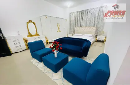 Room / Bedroom image for: Apartment - 1 Bathroom for rent in Shakhbout City - Abu Dhabi, Image 1