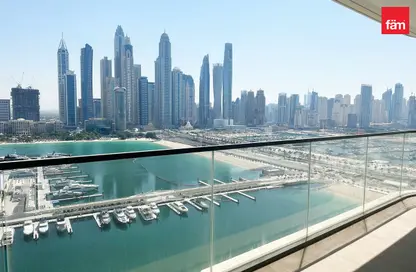 Apartment - 2 Bedrooms - 2 Bathrooms for rent in Marina Vista - EMAAR Beachfront - Dubai Harbour - Dubai