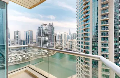 Apartment - 1 Bedroom - 2 Bathrooms for rent in Bonaire Tower - Park Island - Dubai Marina - Dubai